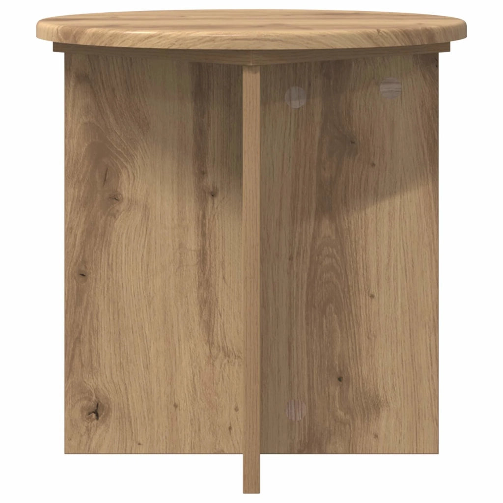 Supporto per piante 2 pcs Rovere Artigianale 40 x 40 x 40 cm 899734