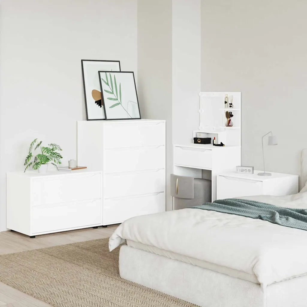 Armadio Bianco 80 x 48 x 57 cm Legno multistrato