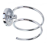 Trade Shop - Supporto Porta Phon Asciugacapelli Fissaggio A Parete Muro Moderno Bagno 79806 -