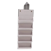 Organizzatore di Occhiali da Sole - Ripiegabile - Tasca per Occhiali - Grigio - Portaocchiali - Utile in casa e in viaggio - Adatto per uomini e donne