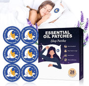 Punti per il sonno profondo - Soluzione naturale per il sonno - 28 pezzi - Profumo di lavanda