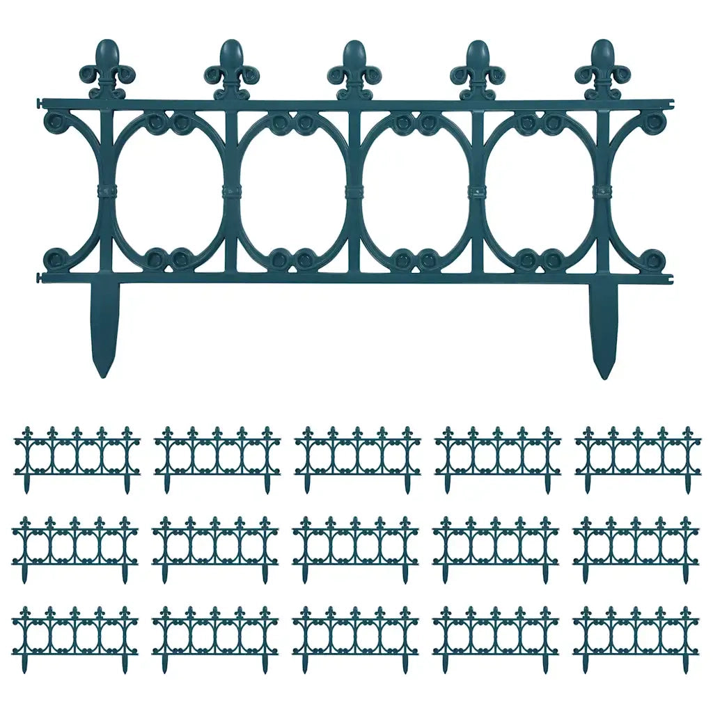 Bordature per Prato 16 pz Verde 10 m in PP CFW3416282