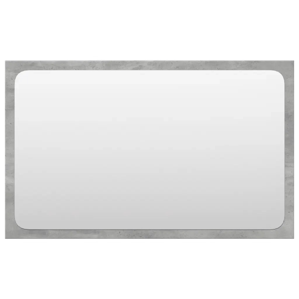 Set Mobili da Bagno 3 pz Grigio Cemento in Legno Multistrato 3324868