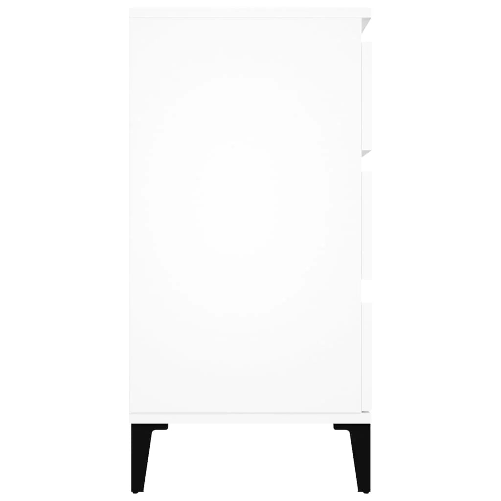 Buffet credenza cassettiera armadio mobile contenitore organizer per cucina soggiorno salotto 60 x 35 x 70 cm legno ingegnerizzato bianco 02_0030363