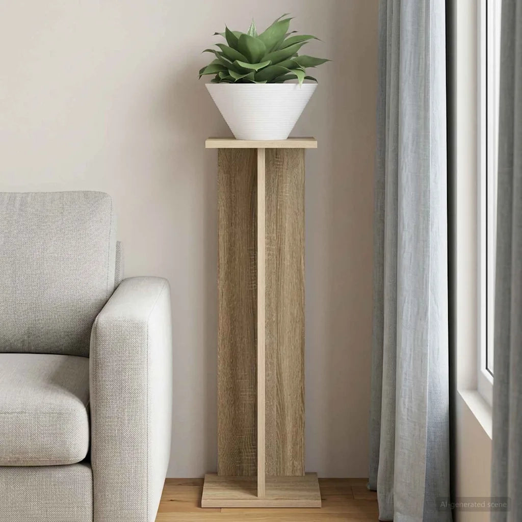 Supporto per piante Rovere Sonoma 25 x 25,5 x 80,5 cm 899646