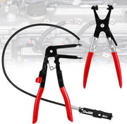 Impianto di fissaggio per tubi 2 pezzi con collo rettilineo clip per tubi con collo rettilineo clip per cinture a molla per attrezzi per la manutenzione delle auto