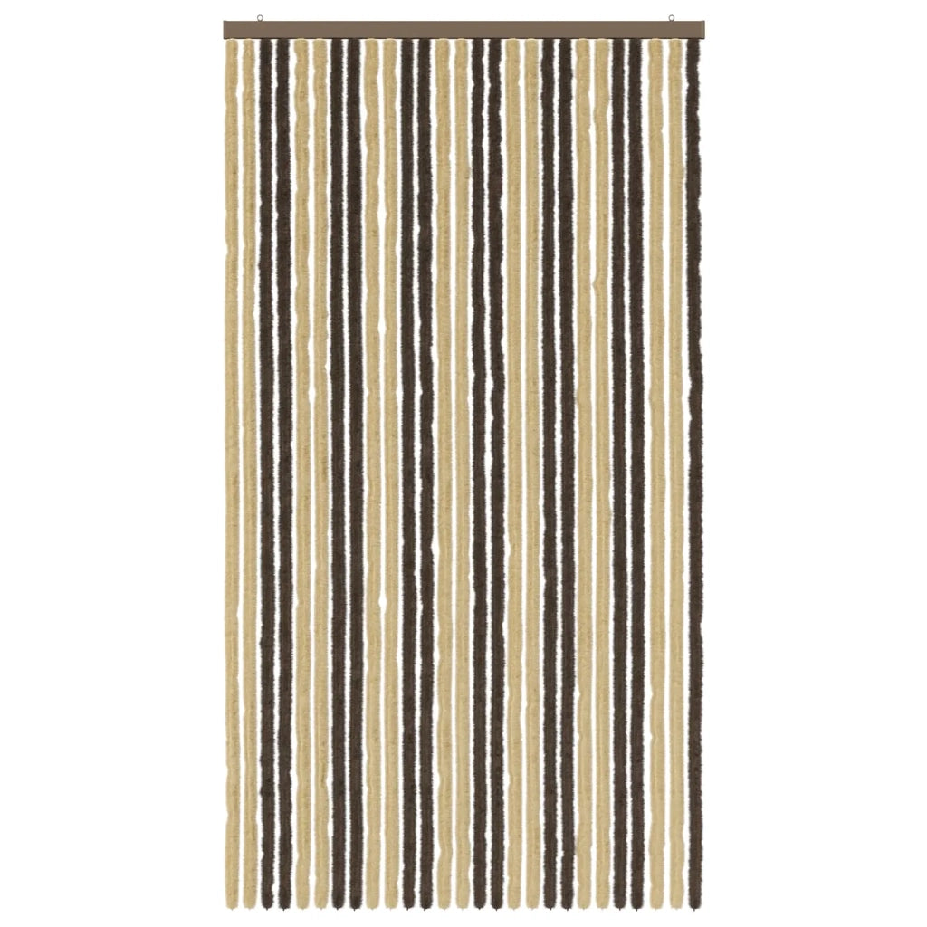 Tenda per insetti in chenille Marrone Scuro e Beige 42034436