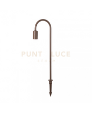LAMPIONE DA GIARDINO GARDEN SPIKES MARRONE IN ALLUMINIO 3000k