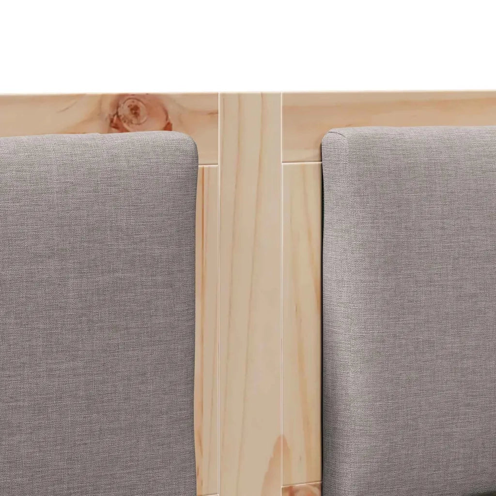 Testiera | Testata Altro Marrone 120 cm Legno di pino massello