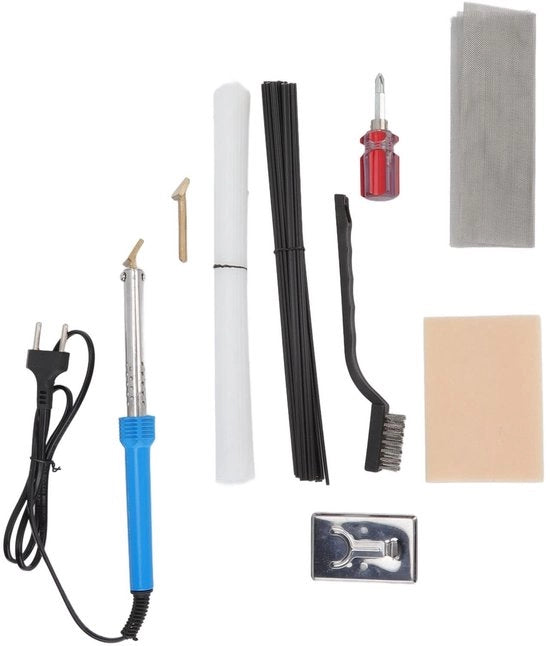 Kit di riparazione in acciaio inossidabile per autocolpi - Utilizzo facile per riparazione di autocolpi - Alimentazione 220V 4,5A - EU - Spina inclusa