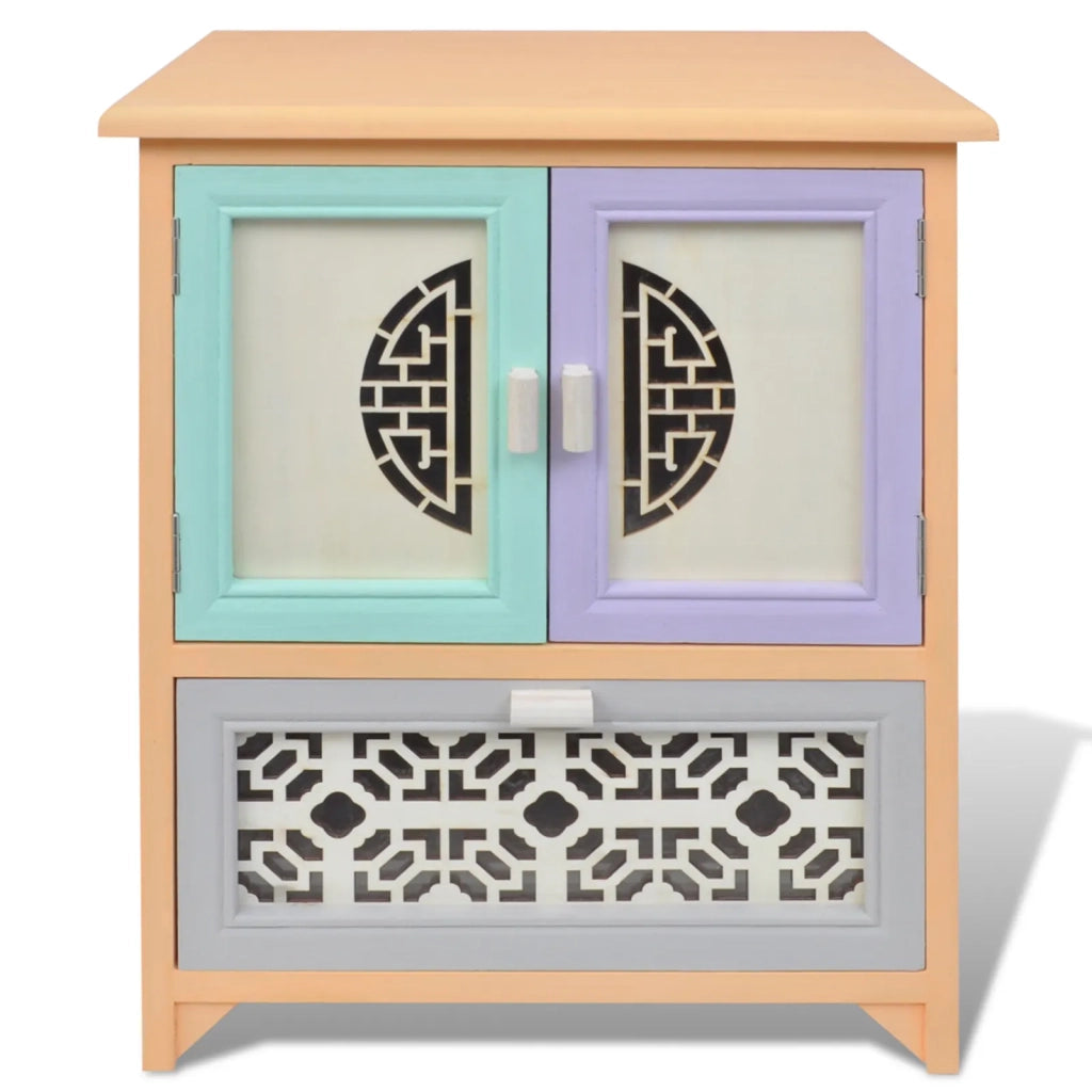 Mobile laterale Multicolore 46 x 34 x 55.5 cm