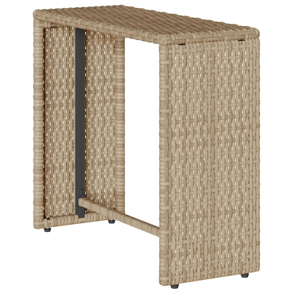 Set Divano da Giardino 5 pz con Cuscini Beige in Polyrattan 4104167