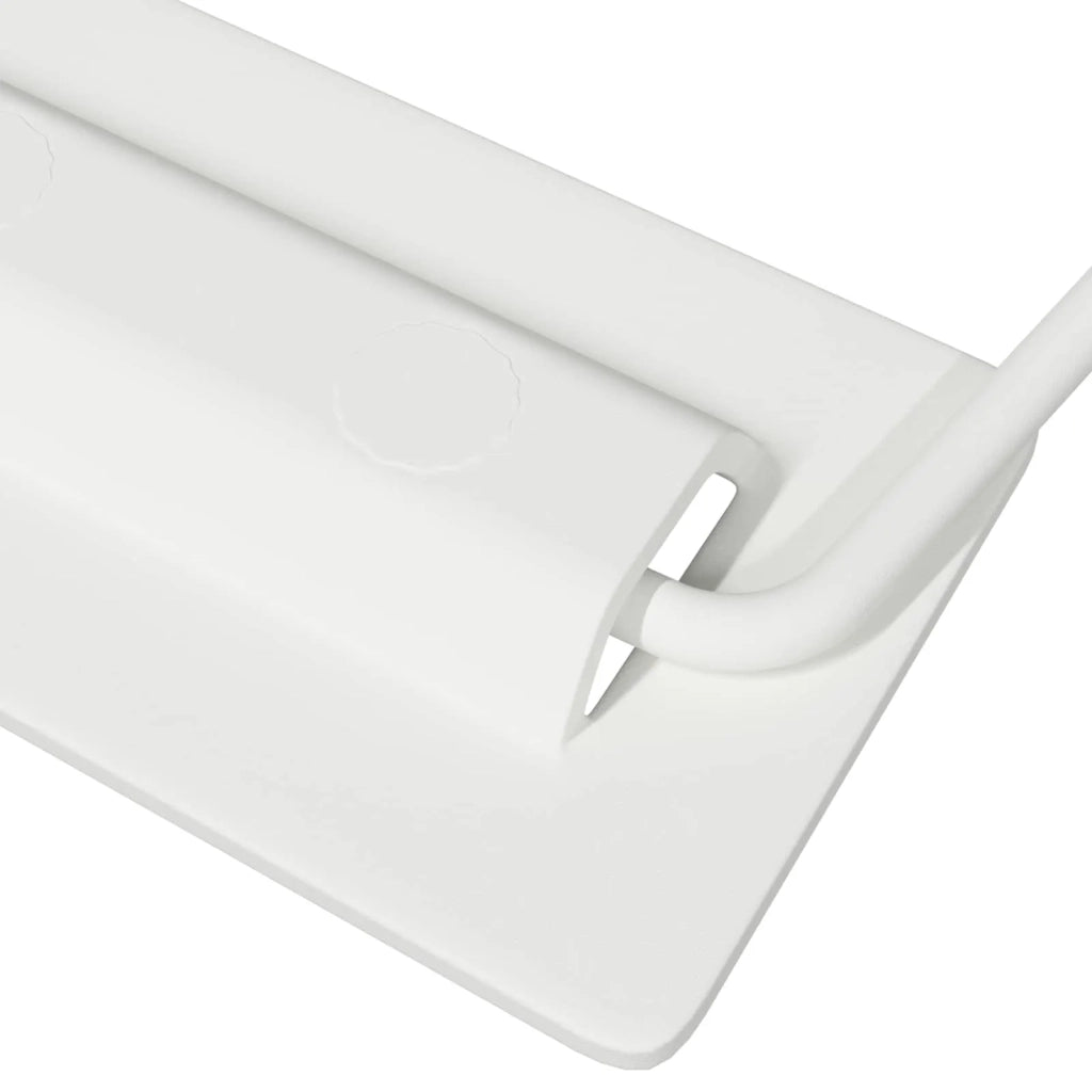 Maniglie per Armadi 12 pz Bianco 85 x 45 mm Metallo CFW4791298