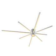 Lampadario plafoniera moderno a led 9 luci da soffitto forma ragno 3360lm da 42w