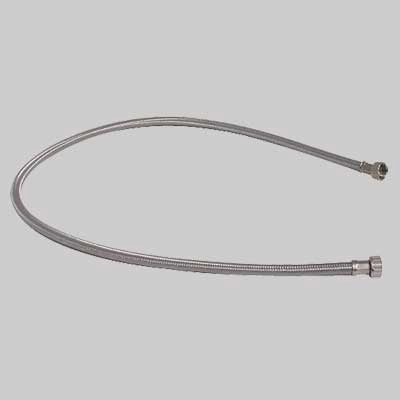 TUBO CARICO LAVATRICE IN ACCIAIO  cm 150     MADE IN ITALY