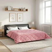 Duvet Invernale 220 x 260 cm Inverno Rosa Traspirante 42026347