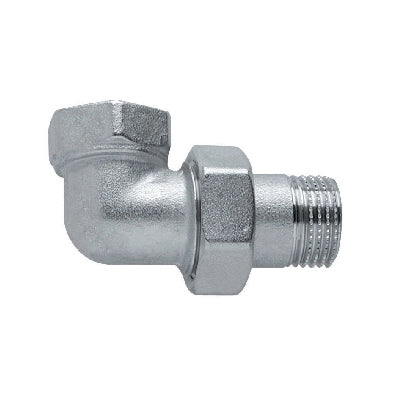 RACCORDO CURVO 3 PZ NICHELATO- 1/2 Cromo- RINAL- pezzi 1