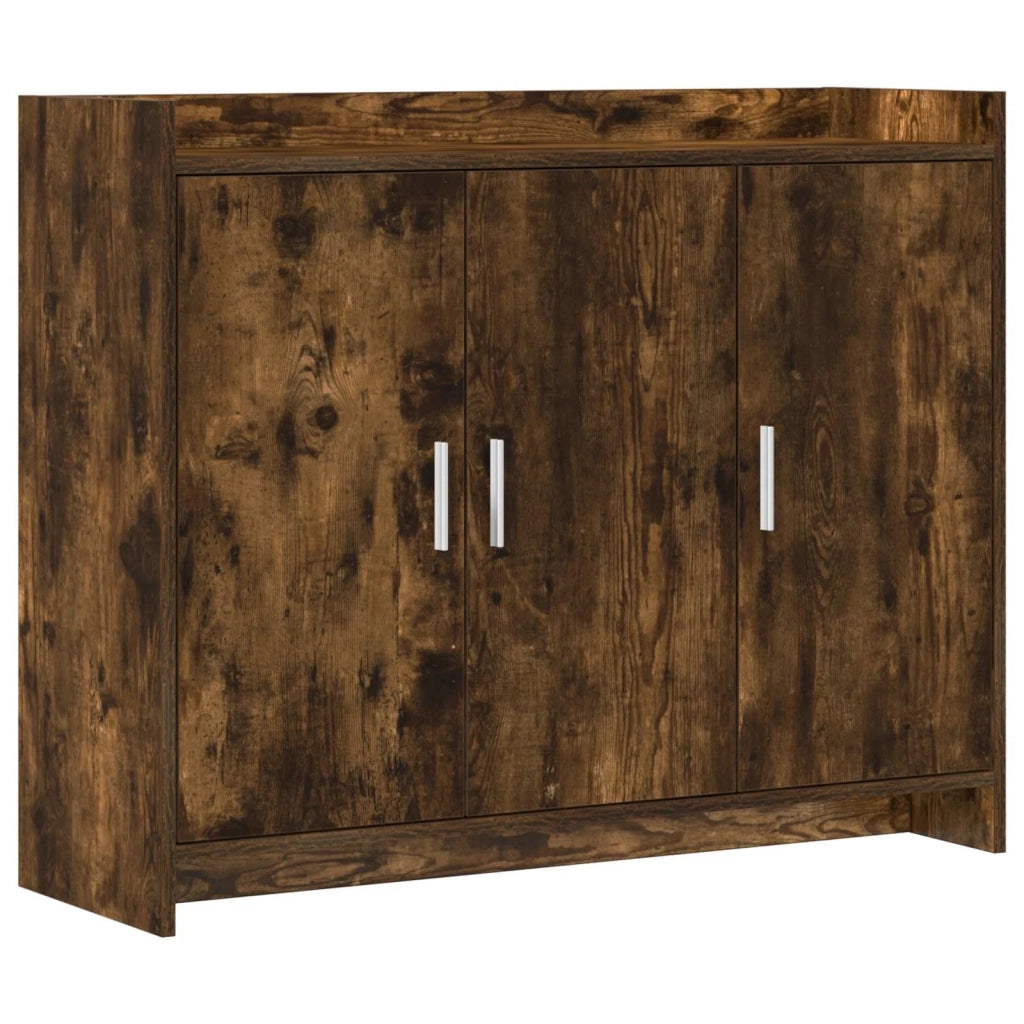 Credenza Rovere Fumo 98,5 x 33 x 80 cm Legno ingegnerizzato 8011127