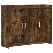 Credenza Rovere Fumo 98,5 x 33 x 80 cm Legno ingegnerizzato 8011127