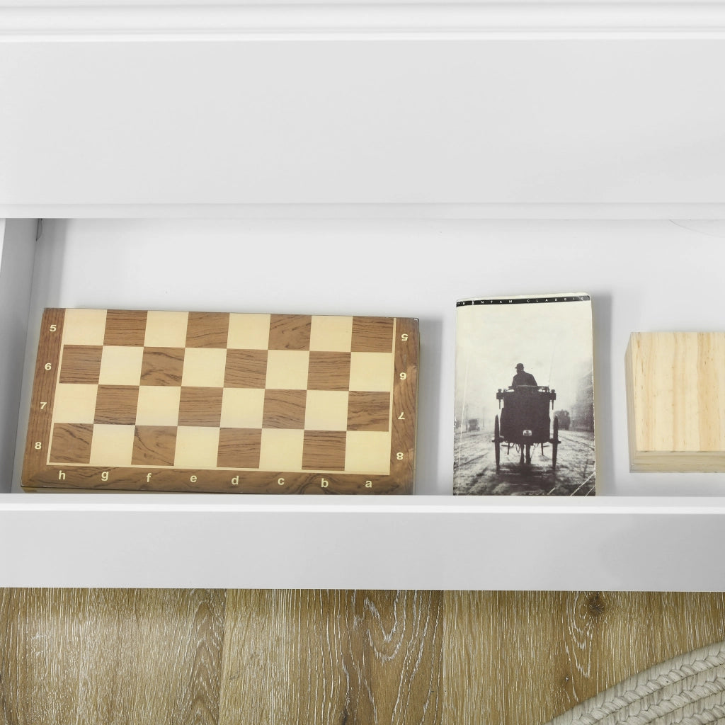 Cassettiera 3 Cassetti ¨C Xylo ¨C Bianca Senza Maniglie Stile Moderno 70x37x75 cm