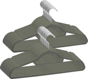 50 Hanger per Capo di Vestito in Pelle di Velluto - Spaziale e Antiscivolo - Duraturo e Rotativo 360° - Ideale per Abiti e Gonne
