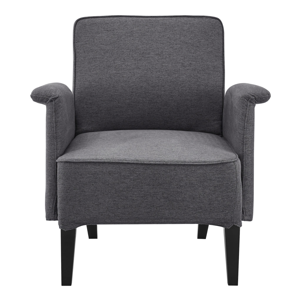 Poltrona da Lettura Diespeck - Grigio scuro [en.casa]