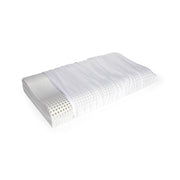 Talamo Italia Cuscino per Origano, 100% Made in Itala, Guanciale sfoderabile Ortocervicale, in Memory Foam forato, Anallergico e Traspirante, 70x41xh11,5 cm.