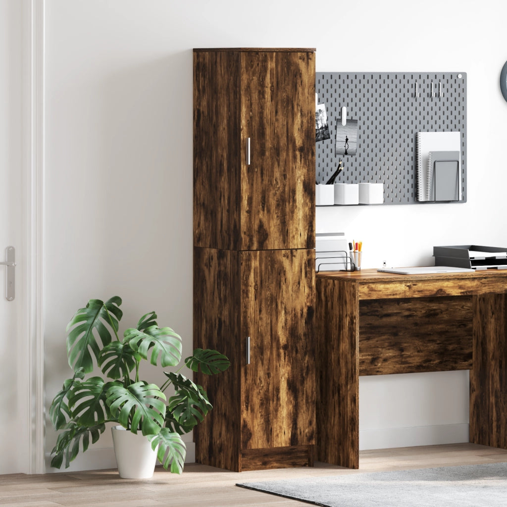 Mobile Buffet Rovere Affumicato Legno Ingegnerizzato Grande