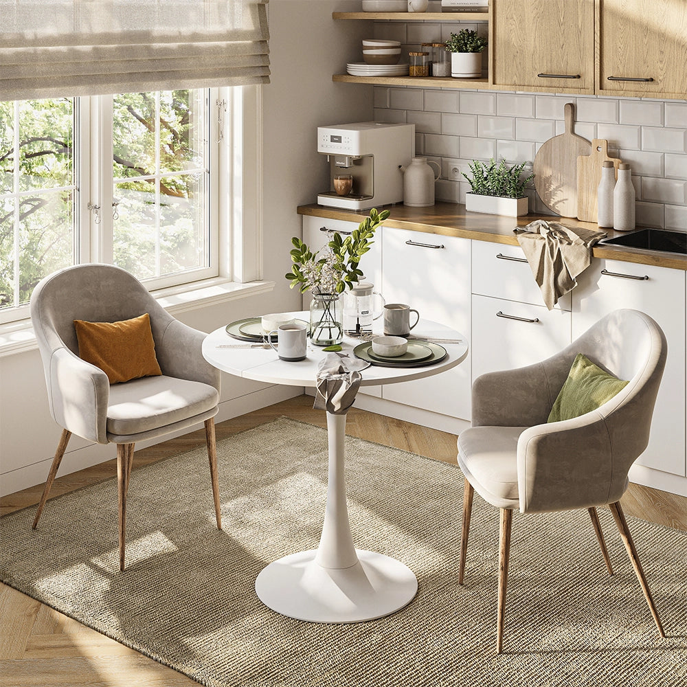 Tavolo da pranzo Carl Bianco 80 x 80 cm Vicco