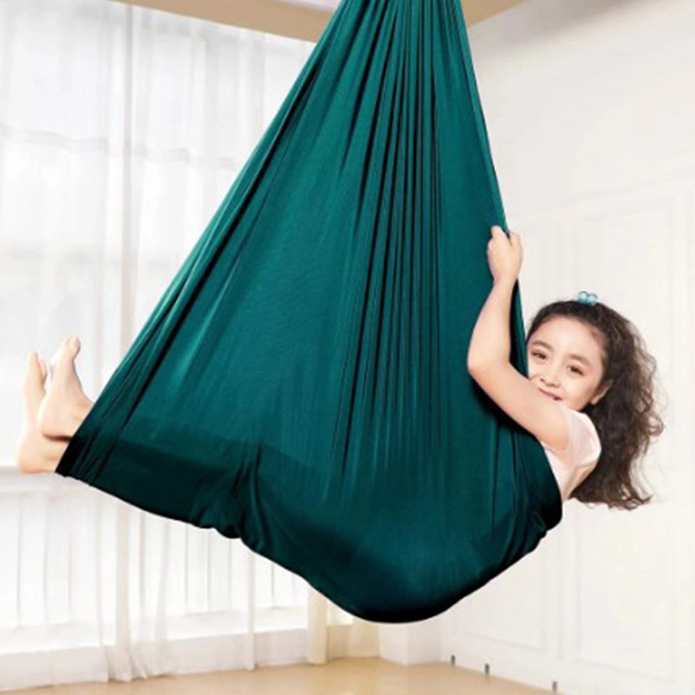 Amaca altalena elastica per bambini 240 x 150 cm
