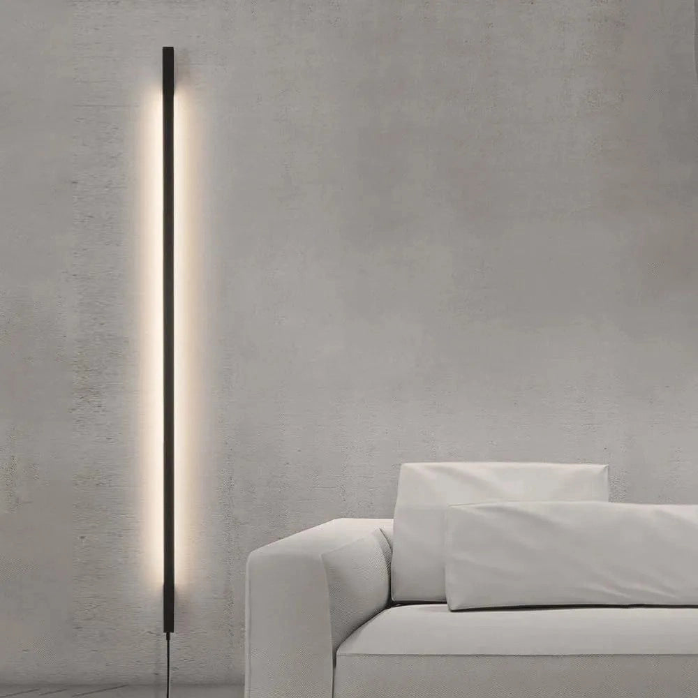 Applique Da Parete Led Lhj066-w 150cm Black