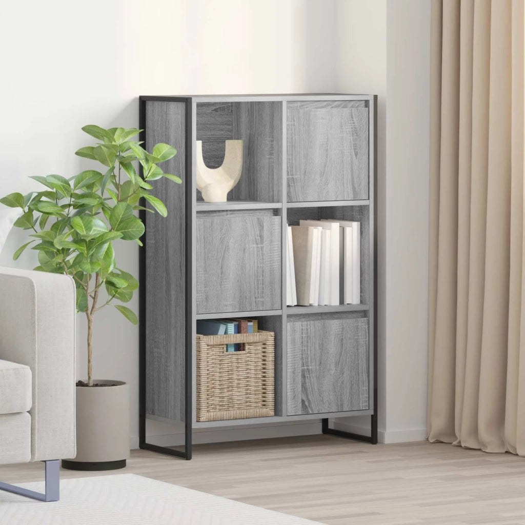 Armadio per Libri Grigio Sonoma 68 x 30 x 108.5 cm 886543