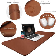 Sostegno per scrivania, tappeto antiscivolo, cuscino per topi, grande cuscino antiscivolo in velluto