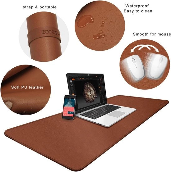 Sostegno per scrivania, tappeto antiscivolo, cuscino per topi, grande cuscino antiscivolo in velluto