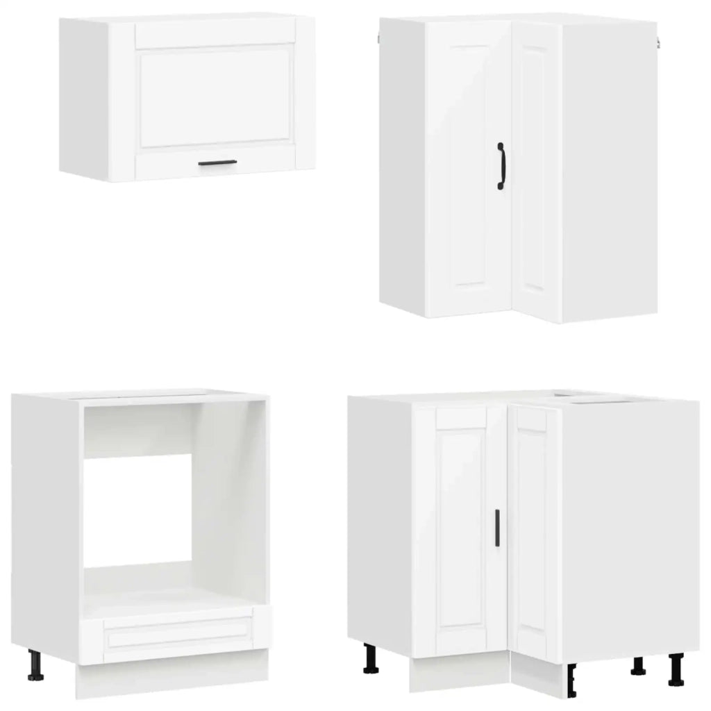 Unità Cucina PORTO 8 pcs Bianco Legno ingegnerizzato 3438497