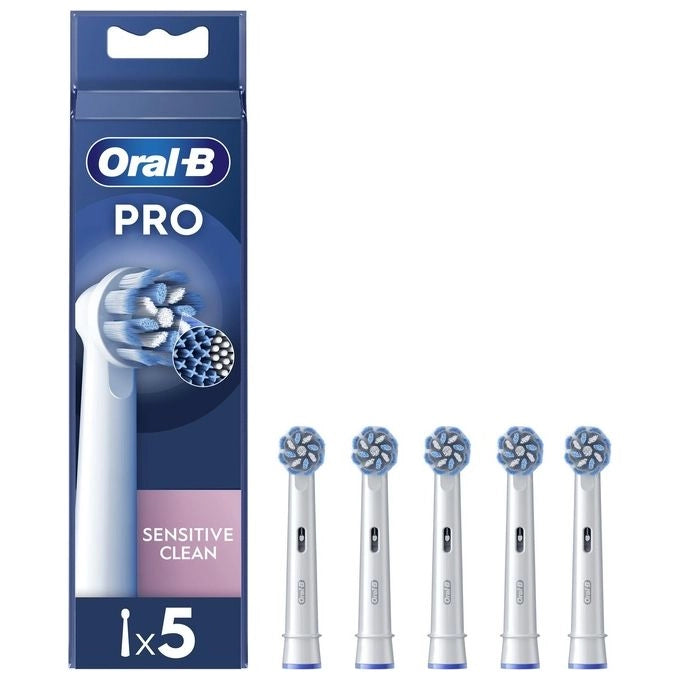 Oral-B Testine Di Ricambio Pro Sensitive Clean, 5 Testine