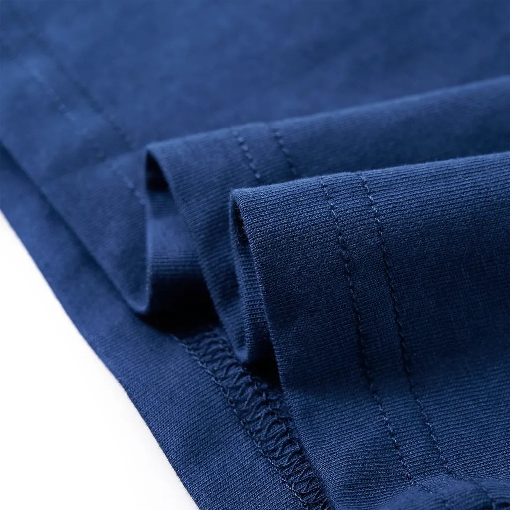 Maglietta da Bambino a Maniche Lunghe Blu Jeans 92