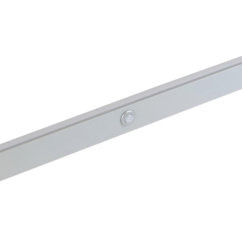 Barra Appendiabiti per armadi con luce LED Castor, batteria estraibile e sensore di movimento, L858 mm, Tecnoplastica ..