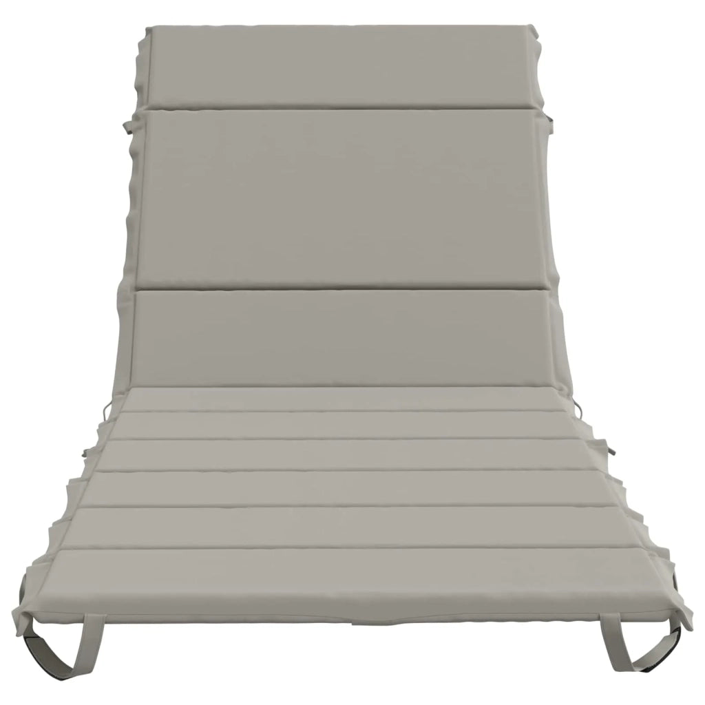 Cuscino per Lettino GEMERT 100% Poliestere Grigio 948548
