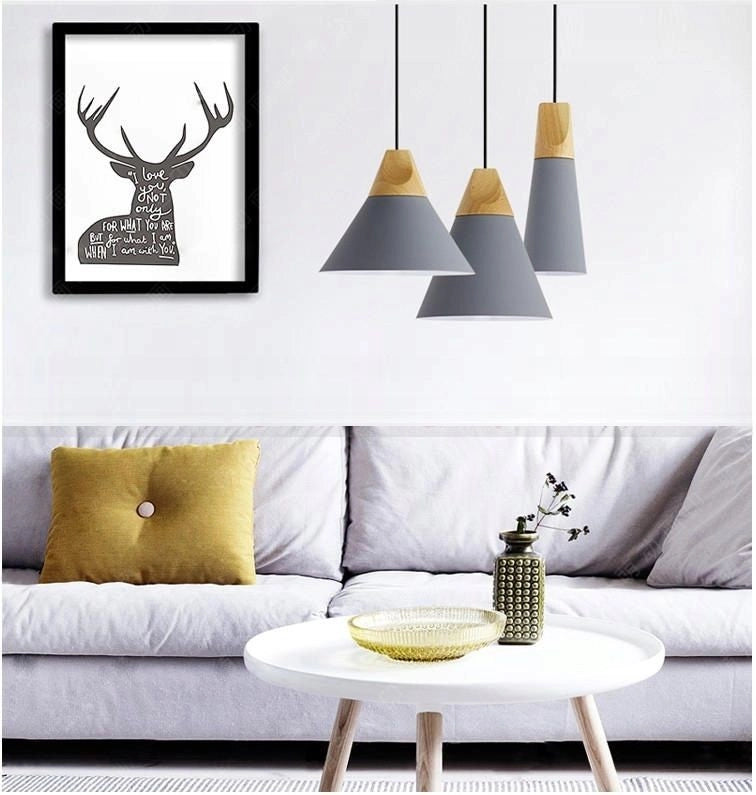 Lampada Da Soffitto Scandi C Bianca