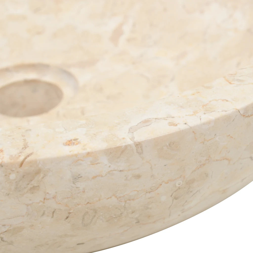 Lavandino 40x12 cm in Marmo Crema CFW4220243