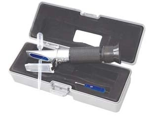 RIFRATTOMETRO PER MOSTO A 3 SCALE