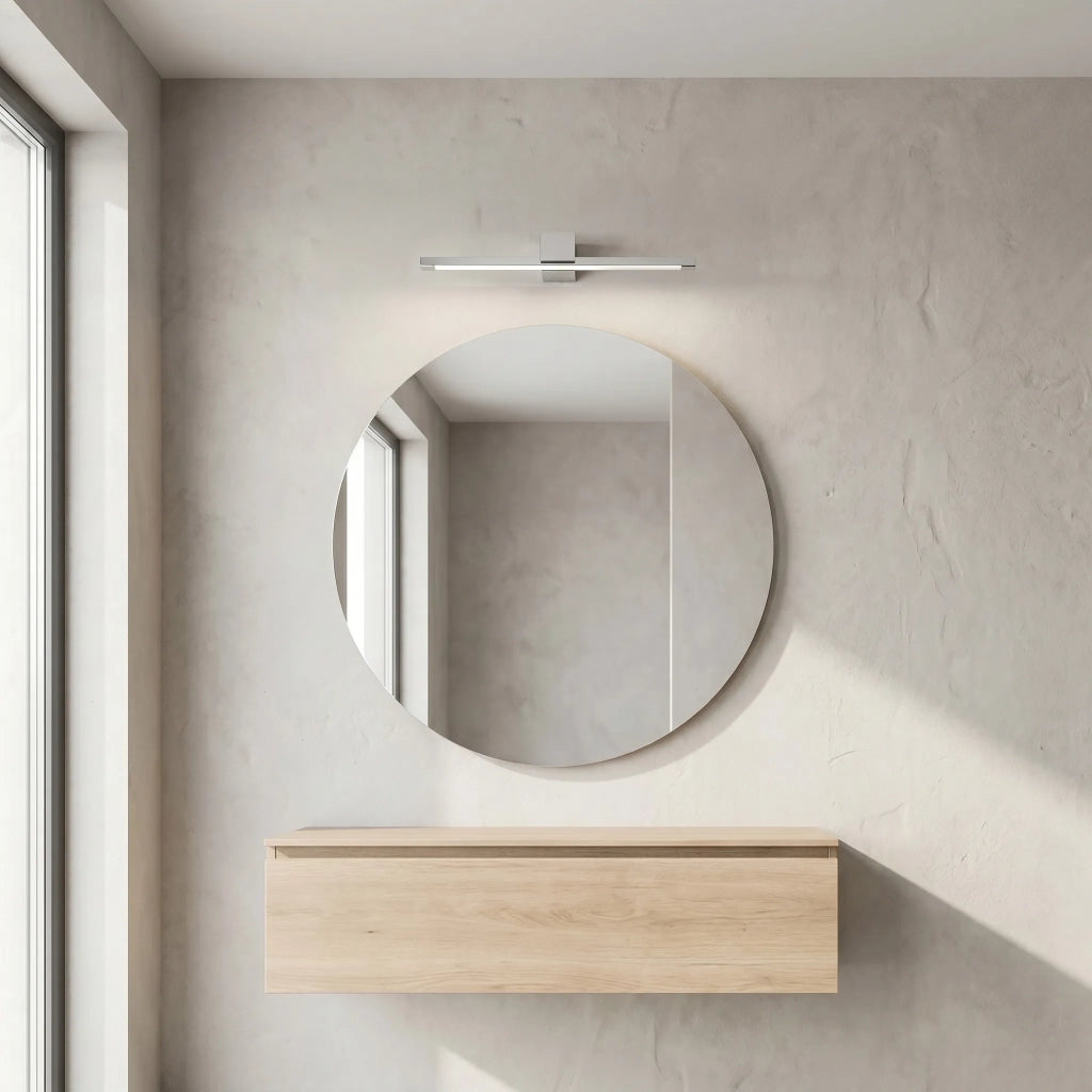 Applique Da Bagno Led Swe040-1w 40cm Chrome
