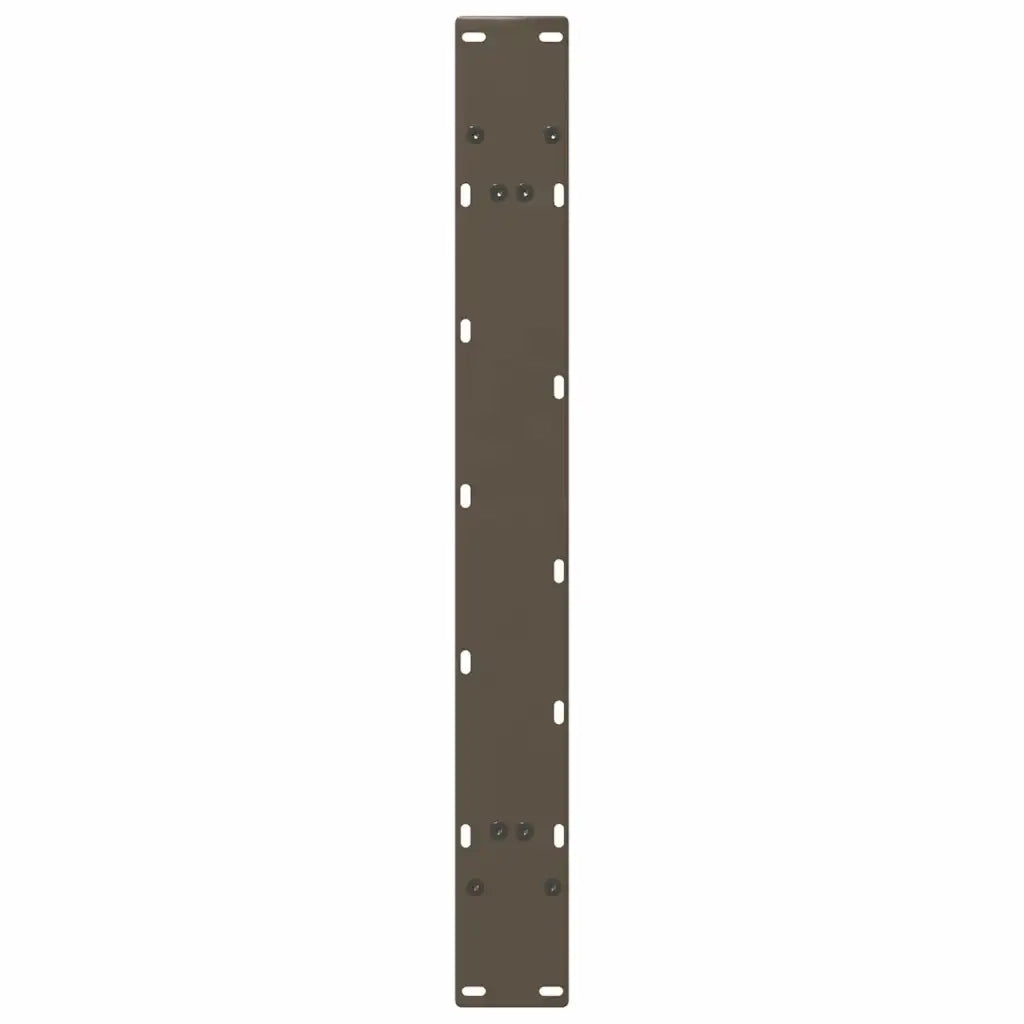 Gambe per tavolo da pranzo a forma di A 2 pz 100x(72-73) cm in acciaio