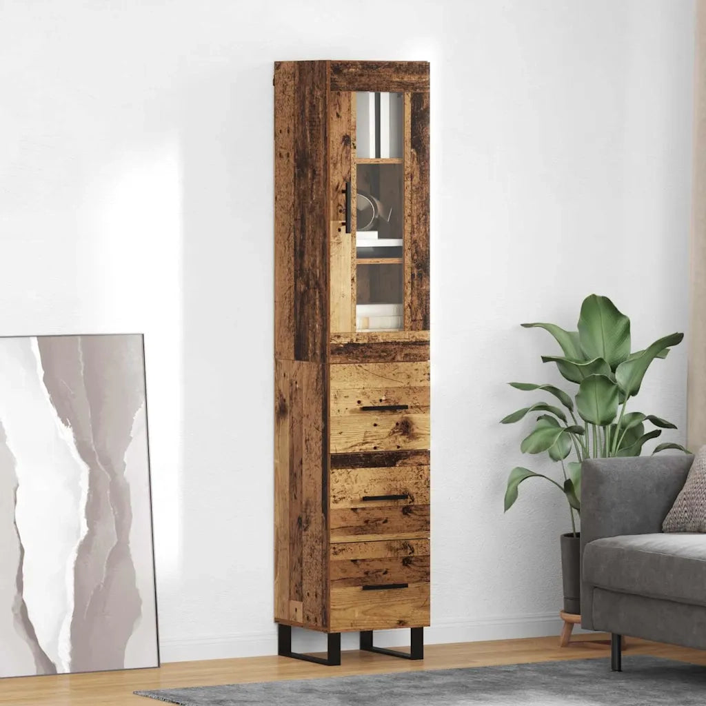 Credenza Legno vecchio 34,5 x 34 x 180 cm Legno multistrato 3415773