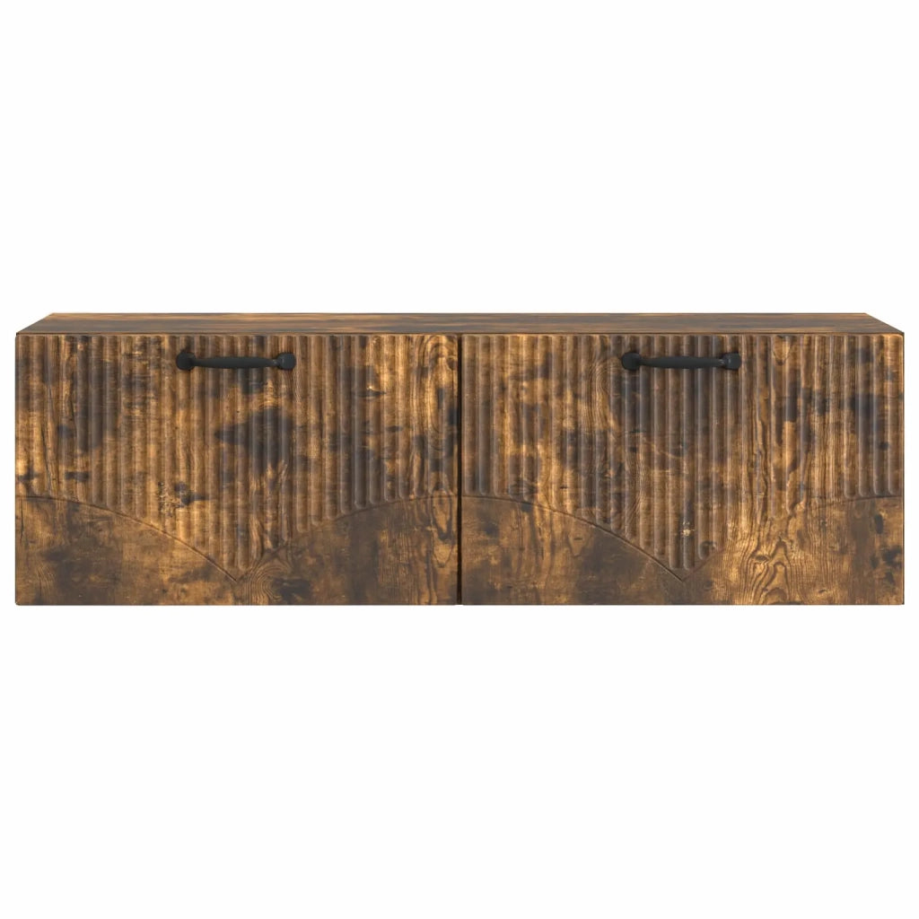 Mobile Porta TV da Muro Rovere Fumo 98 x 31 x 30 cm 899070