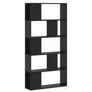 Libreria Rovere nero 80,5 x 23,5 x 162,5 cm PB 8010956