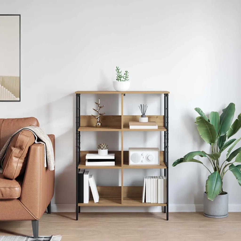 Libreria Rovere artigianale 82 x 32 x 112 cm Legno multistrato