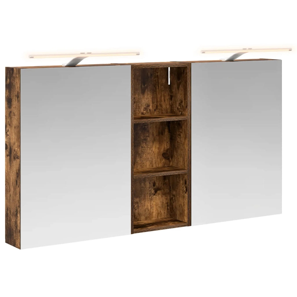 Set di Armadi da Bagno con lo scaffale 3 pcs 130 x 14,5 x 70 cm 3403772