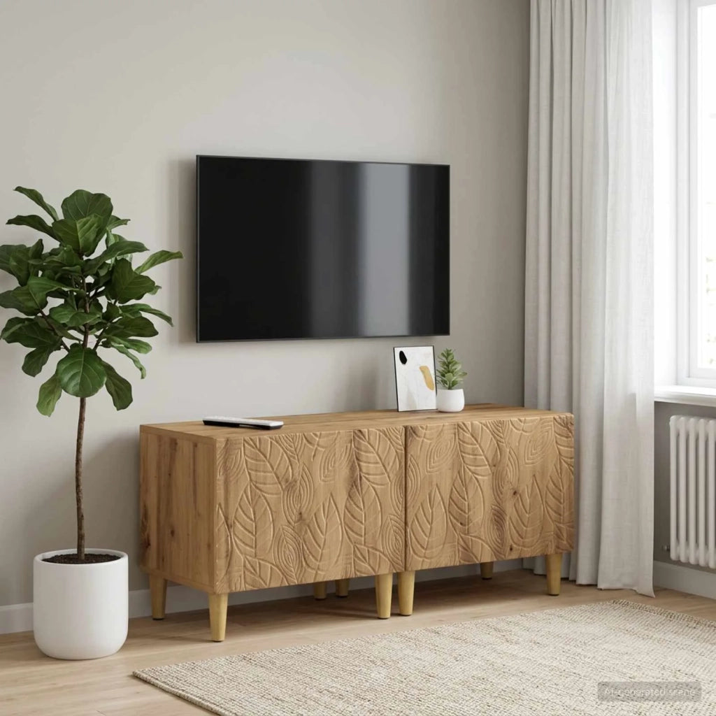Mobile TV Rovere Artigianale Legno ingegnerizzato 897124